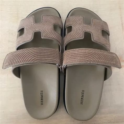 real vs fake hermes sandals|hermes chypre sandal dupe.